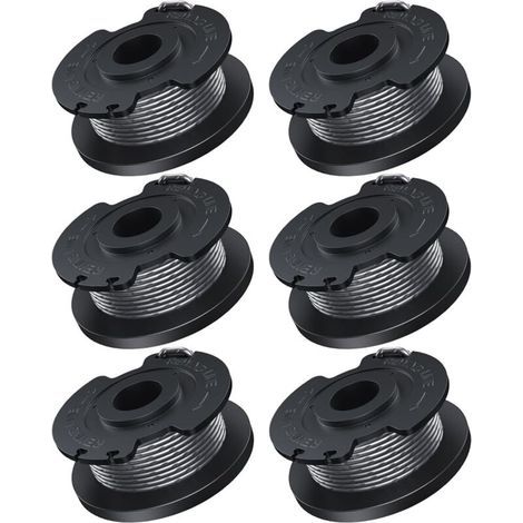 Ø1,6 mm-5m de Longueur Fil Coupe Bordure Compatible avec Bosch Convient pour Coupe-Bordures Sans fil EasyGrassCut,Contient 6 Pièces F016800569 Bobine Coupe Bordure (1/4)