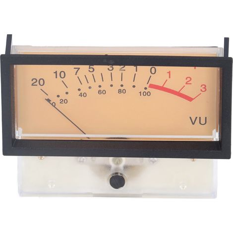 20mA VU-Meter, hochpräzises dB-Pegelmessgerät für Tonstudios, Heim- und Auto-Audioanlagen (1/5)