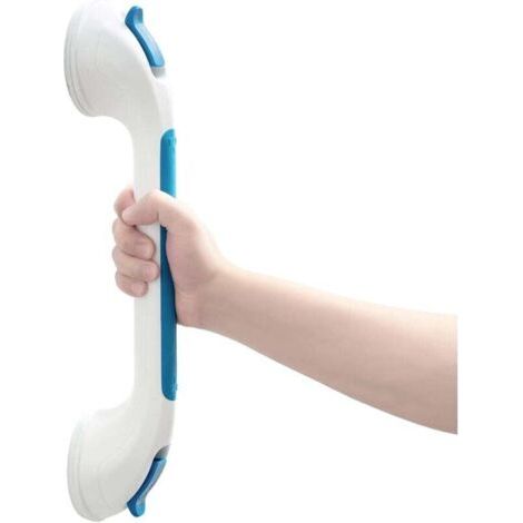 Poignée Ventouse pour Salle de Bain Barres d'appui de Douche Forte Prise pour handicapés, Seniors, blessés, poignée de Douche Support jusqu'à 109 kg