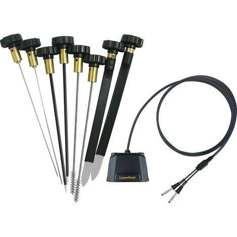 Laserliner 082.326A DampExtension Compact Set Elettrodi di profondità con cavo di collegamento 1 pz.