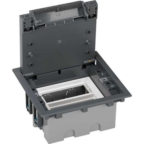 Caja suelo 70mm 2 módulos gris SIMON 52050002-035