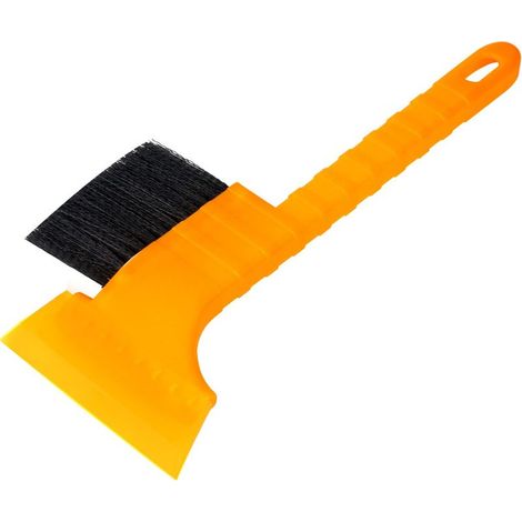 Grattoir Pare Brise et Balai Outil d'hiver Degivrage Pare Brise Grattoir Voiture Givre Gratte Pare Brise avec Poignée Antidérapante Pas d'égratignure Brosse à Neige (36 16cm) (1/5)