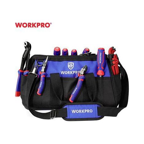Borsa per attrezzi WorkPro wp281007 base impermeabile 21 tasche