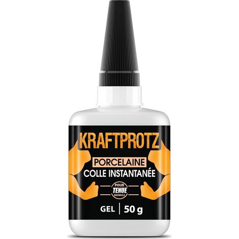 Colle Céramique Gel 50 g - Super Glue Porcelaine Vaisselle Carrelage (1/5)