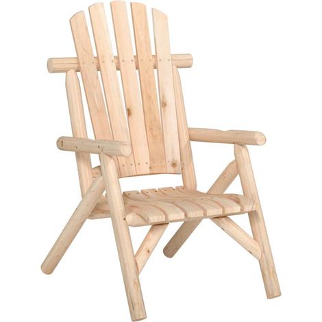 Maison Exclusive - 5-tlg. Garten-Lounge-Set Massivholz Fichte (1/5)