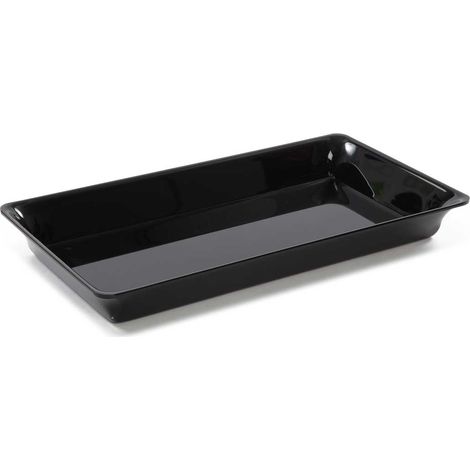 Plateau en Plexiglas gastronorme GN 3/4 487x265x50mm Noir - Matériel CHR Pro