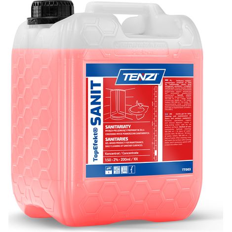 Gel igienizzante topefekt® sanit 10L per la pulizia e la cura quotidiana delle superfici