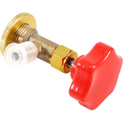 Extenseur de bouteille de réfrigérant pour climatisation automobile/décapsuleur pour réfrigérant fluoré (bouchon rouge) (1/5)