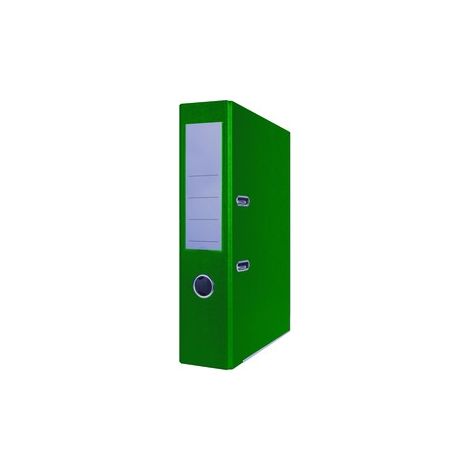 Carpeta Basic-S PP con riel A4/7.5 verde 3337