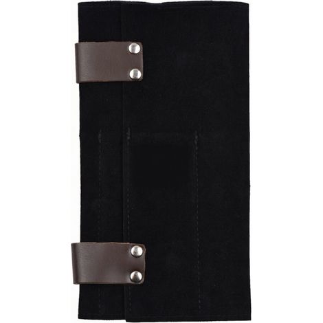 Estuche para tijeras de peluquería, bolsa de peluquería, neceser de salón, estuche de tela y cuero para peluqueros, neceser para tijeras de peluquería con clips