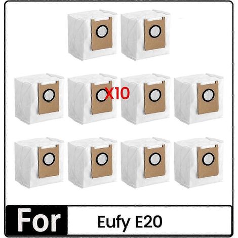 Sacs à poussière pour aspirateur E20 - Accessoires et pièces de rechange - Lot de 10 (1/5)