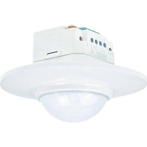 Détecteur de mouvement infra-rouge 25340 – Montage plafond – Angle de détection 360° – IP20 pour espaces confinés – Zublin (1/3)