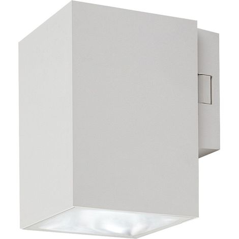 Applique ext. carrée blanche LED 9W CCT IP65 Rabalux (1/5)