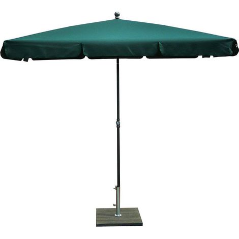 Ombrellone da Giardino 210x130 cm Palo Ø27 mm in Acciaio Maffei Novara Verde (1/5)