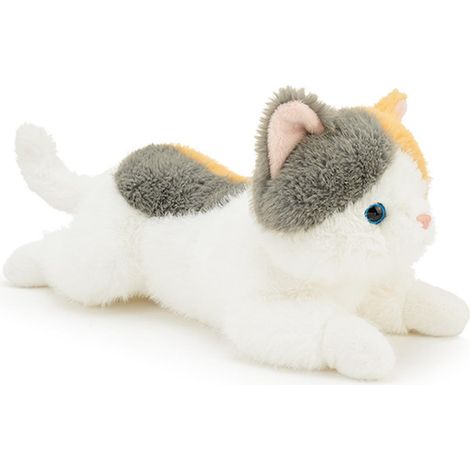 Chat En Peluche - 45 cm - Fourrure Douce Haute Densité - Décor Chambre Enfant - Jouet Réconfortant - 1 Pièce (1/5)