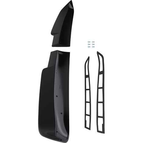High Quality Boot Wing for VW T5 T5.1 T6 T6.1 Double Door Black ABS Spoiler (1/5)