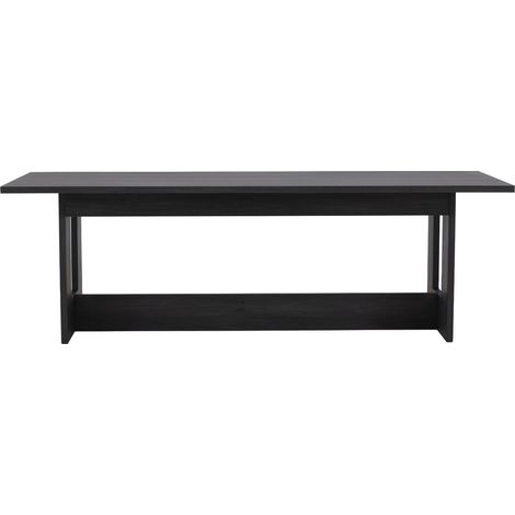 Milly Esstisch 100x235cm schwarz. (1/4)