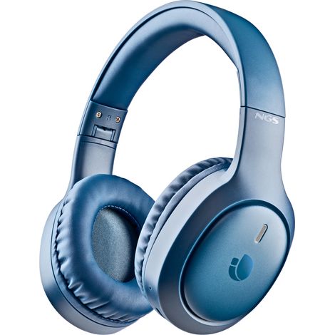 NGS Artica Tempest Blue Auricolare Con cavo e senza cavo A Padiglione Musica e Chiamate USB tipo-C Bluetooth Blu (1/5)