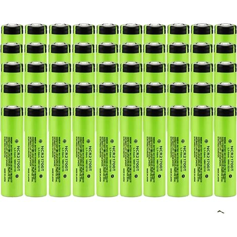 Batterie lithium-ion, capacité de 4800mAh, taux de décharge élevé, 50PCS, 3,7 V-c (1/2)