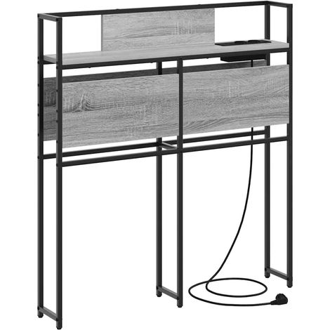 Maison Exclusive - Testata contenitore Grigio sonoma Legno multistrato
