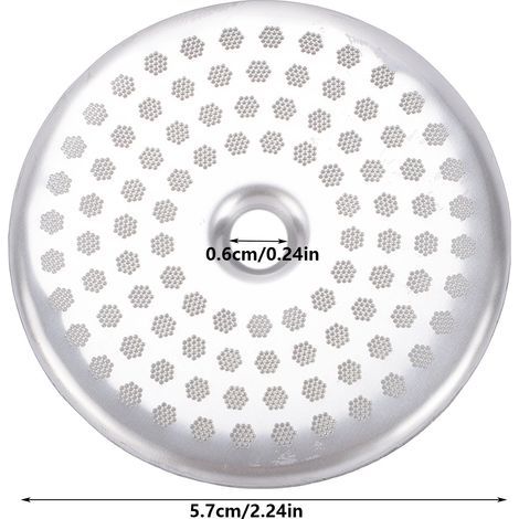 Filtre à eau pour machine à café LA MARZOCCO – 2 pièces en acier inoxydable, diamètre 57 mm (1/4)