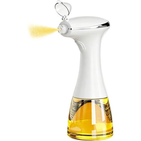 Botella pulverizadora，1 unidad，Botella pulverizadora eléctrica，Recargable，Resistente al agua，color blanco