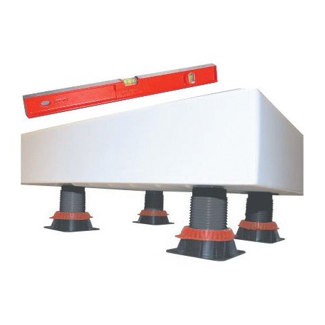 Pieds pour receveur de douche réglables de 90mm à 125mm - Fitt (1/4)