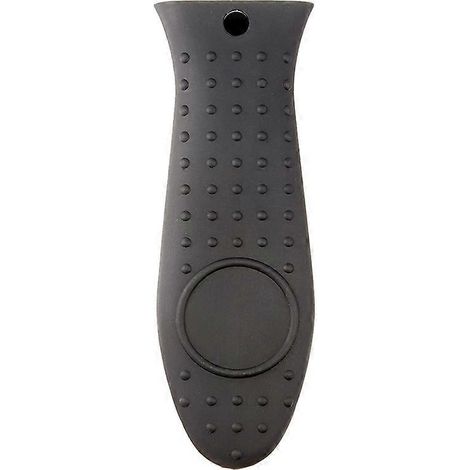 Silicone Hot Skillet Handle Cover Holder Black-- (1/5)