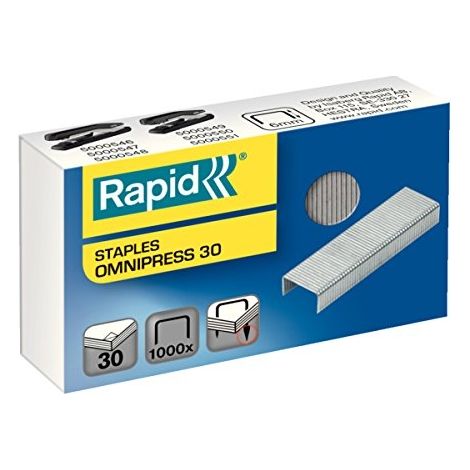 LEITZ OMNIPRESS 30 5000559 BOÎTE D'AGRAFES GRIS