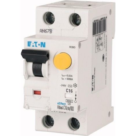 Eaton frbm6-c16/1n/003 interruttore magnetotermico differenziale 1n c16 6ka (1/2)