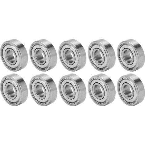10 Stück Mini-Lager, einreihig, rollend, hohe Drehzahl, geräuscharm, mechanisches Werkzeugzubehör S609Z (1/5)