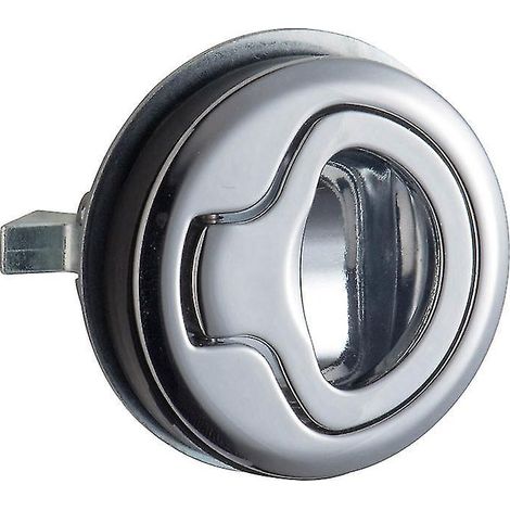 Loquet de trappe encastré en acier inoxydable Botao, verrou de trappe encastré pour bateau et camping-car (1 pièce, argent) (1/5)