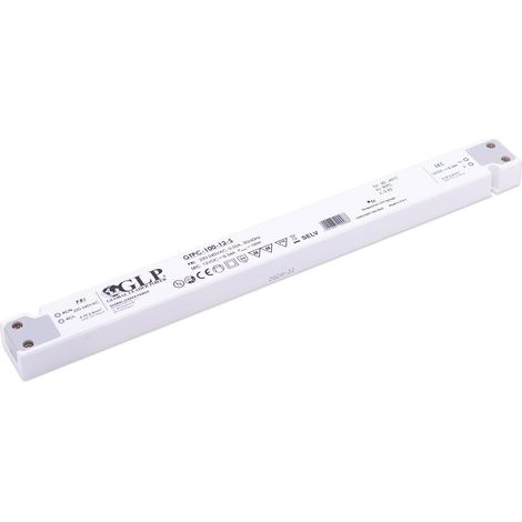 GLP GTPC-100-12-S LED Netzteil extrem flach für Möbeleinbau 100W 12V 8.34A IP20 Schaltnetzteil CV (1/4)