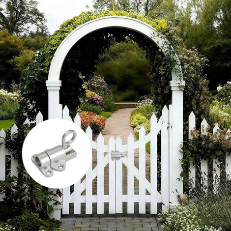Verrou Porte à Rebond - Loquet Automatique en Alliage D'aluminium - Pour Portes Bois Fenêtres Armoires Tiroirs - 4 Pièces (1/5)