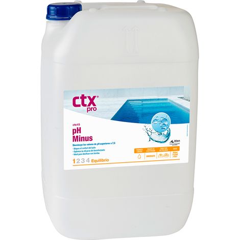 CTX Réducteur de pH 15 pH Moins 20 Litres