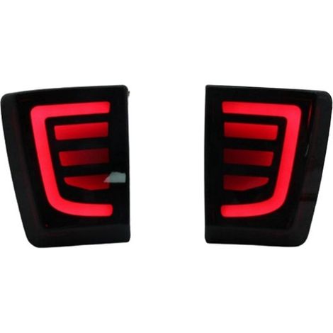 1 pair of brake lights and warning lights suitable for 07-20 Mitsubishi Pajero V85/V8/V93/V97 vehicles. (1/4)