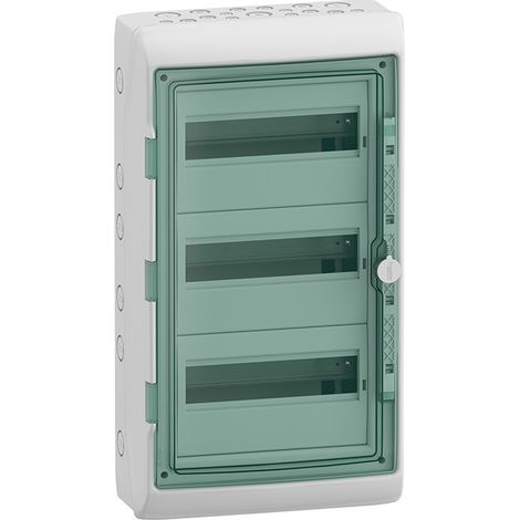 Coffret étanche 3 rangées - 12 modules - Mureva