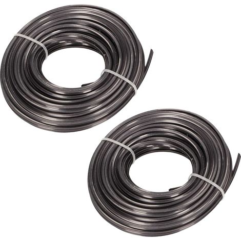 KOTARBAU Lot de 2 bobines de fil renforcé pour débroussailleuse professionnelle 3,0 mm x 15 m (1/5)