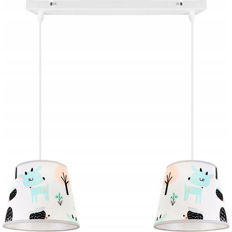 LAMPADA A SOSPENSIONE PER BAMBINI A SOFFITTO LOFT, PARALUME BAMBI