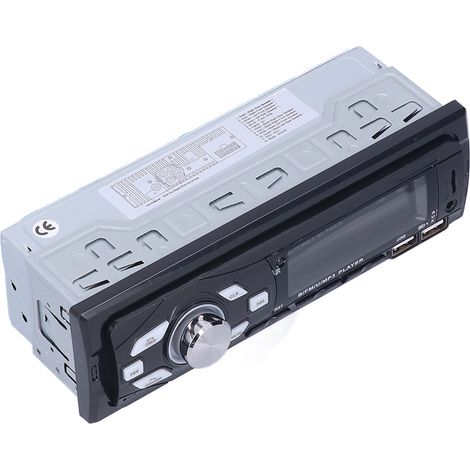 Autoradio Bluetooth MP3 87,5-108 MHz avec commande vocale, sortie RCA 12 V, modification universelle (1/5)