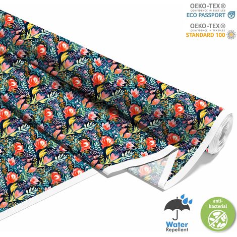 Outdoor dekostoffe oxford - Blumen - DX2839 (1/5)