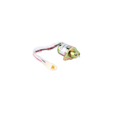 Aplicable a la electroválvula de corte de combustible 119653-77950, adecuada para los motores 4TNV94L-SFN y 4TNV98L-SFN. (1/2)