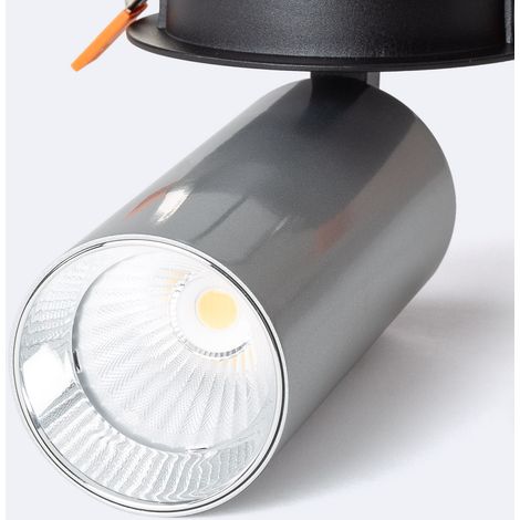 LED Deckeneinbauleuchte 18W Aluminium Misoh 2700K - 4000K - 6000K 38º CCT Schwarz / Silber (1/5)
