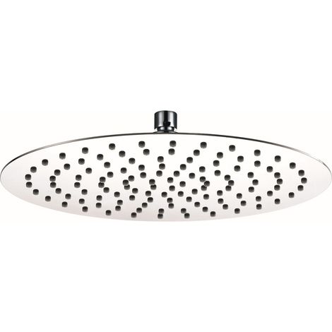RAK Ultra Slim Air Induction Round Shower Head - Chrome