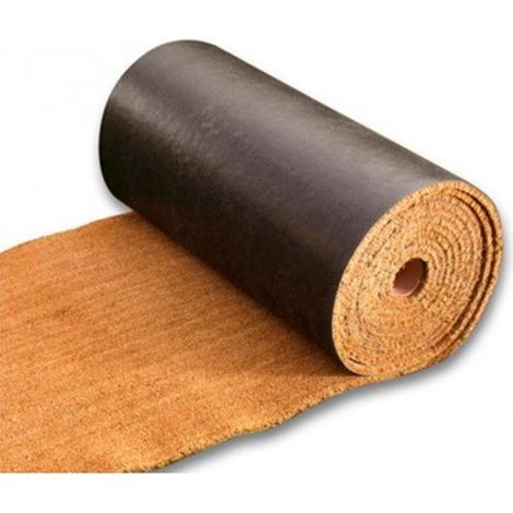 JARDIN202 - Felpudo Coco Metro Lineal  Suelo antideslizantes  1 m. de ancho - (1/2)