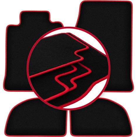 Alfombrillas CARLUX-RED para Porsche 944 Coupé (1976-1988) (1/5)