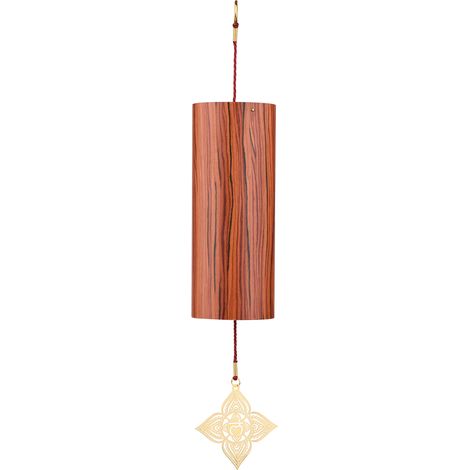 Carillon éolien Chakra Corde Rétro Méditation Guérison Carillon éolien en bambou Chakra racine (1/5)