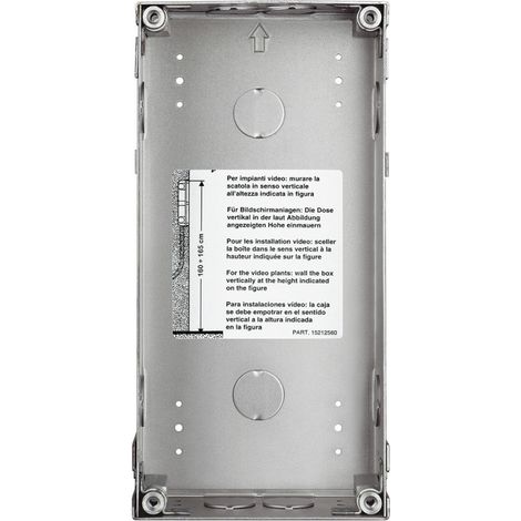 Boîtier à encastrer anti arrachement Sfera Robur 2 modules (350120)