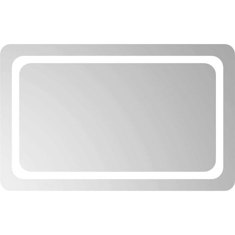Maison Exclusive - LED-Badspiegel 80x50 cm (1/5)