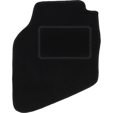 Alfombrilla de conductor negra para Honda Jazz II hatchback (2002-2008)